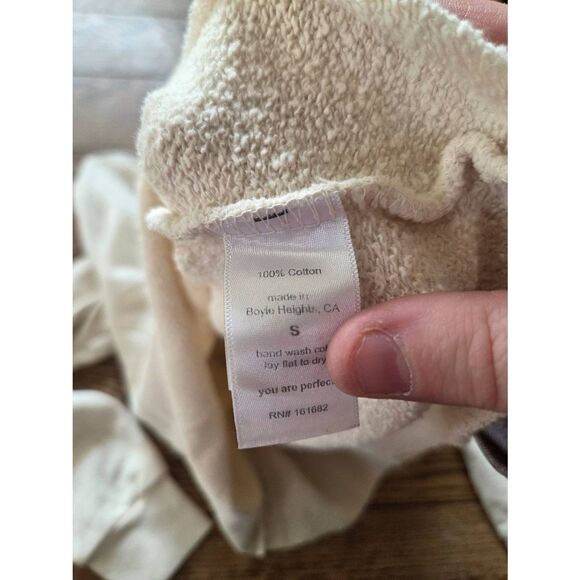 Perfect White Tee Kokomo Hoodie in white sz Small - Picture 4 of 5